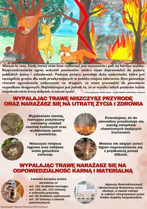 Ulotka informacyjna. Druga strona.